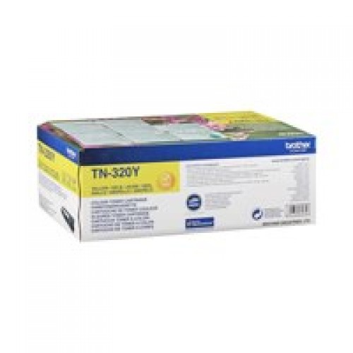 OEM Brother TN320Y Yellow 3500 Pages Original Toner