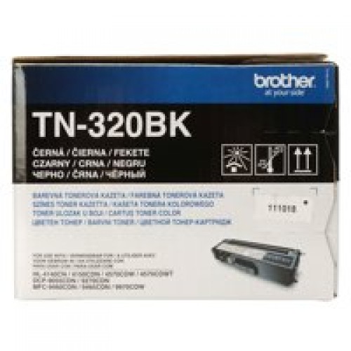 OEM Brother TN320BK Black 4000 Pages Original Toner