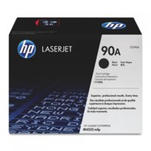 OEM HP CE390A Black 10000 Pages Original Toner 90A