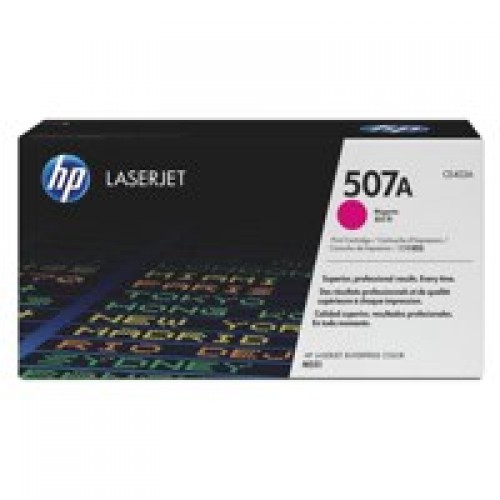 OEM HP CE403A Magenta 6000 Pages Original Toner 507A